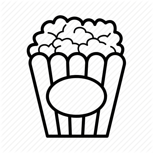 Movie, Popcorn, Show, Stage, Theater Icon