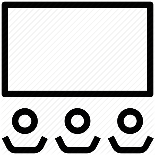 Audience, Cinema, Crowd, Film, Screen, Stage Icon