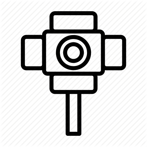 Cinema, Film, Media, Movie, Stage Light, Video Icon