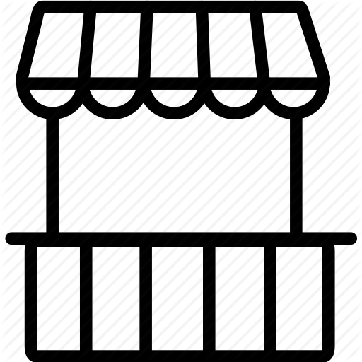 Bazaar, Carnival, Market, Stand Icon