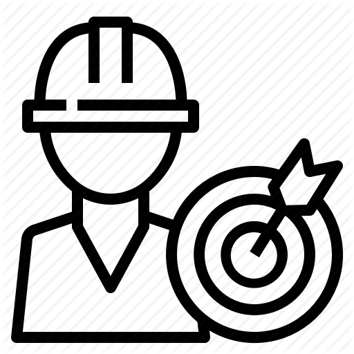 Goal, Kpi, Manufacturing, Production, Standard, Worker Icon