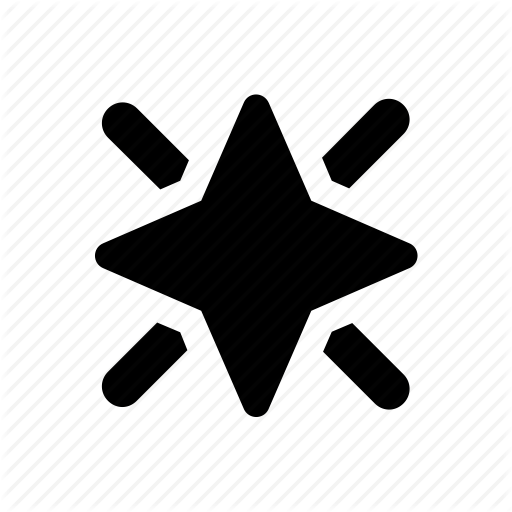 Bright, Shine, Shining, Star Icon