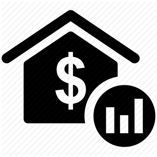 Costcenter, Diagram, Home, House, Money, Statistics Icon