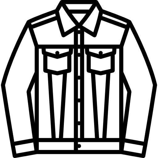 Denim Jacket Icons Free Download