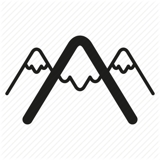 Line, Mountain, Nature, Peak, Summit Icon