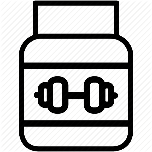 Bodybuilding, Dietary, Gym, Medicine, Supplements Icon