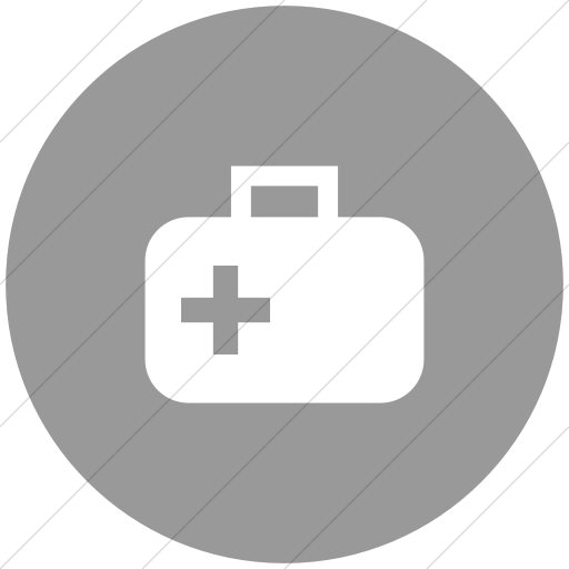 Flat Circle White On Light Gray Ocha Humanitarians Food