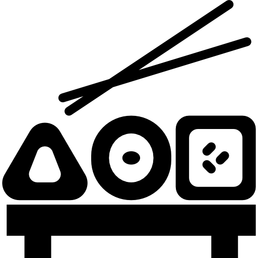 Sushi Icon Gastronomy Collection Smashicons