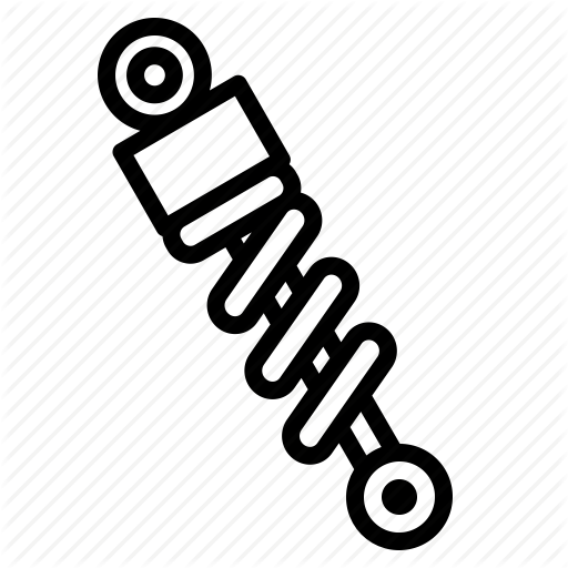 Car, Part, Suspension Icon