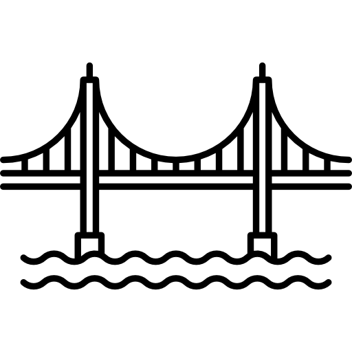 Golden Gate Bridge Icons Free Download