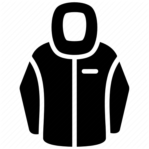 Clothes, Coat, Hoodie, Jacket, Sweatshirt, Upper Icon