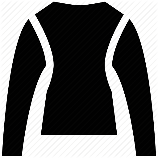 Crew Neck, Down Shirt, Jersey, Knitted, Neckline, Sweatshirt Icon