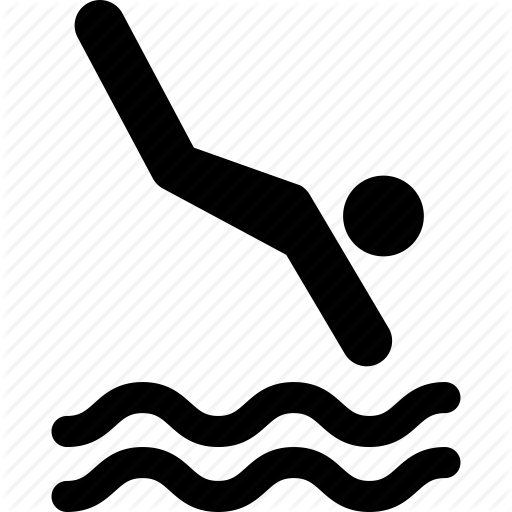 Dive, Swim Icon