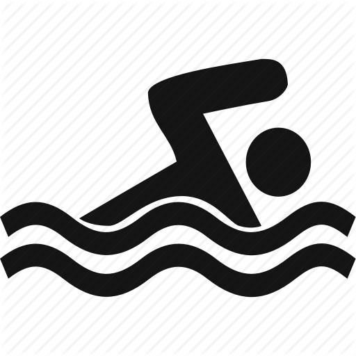 Exercise, Fitness, Health, Sport, Swim, Swimming Icon