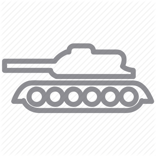 Destroy, Military, Tank, Truck, War, Weapon Icon