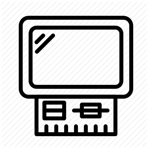 Device, Old, Pc, Retro, Tech, Technology Icon