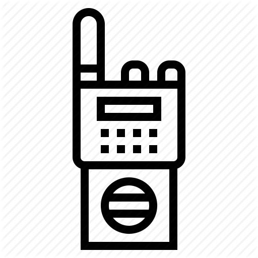 Communication, Police, Talkie, Technology, Walkie Icon