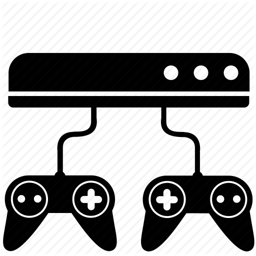 Dual, Game, Joystick, Play, Station Icon