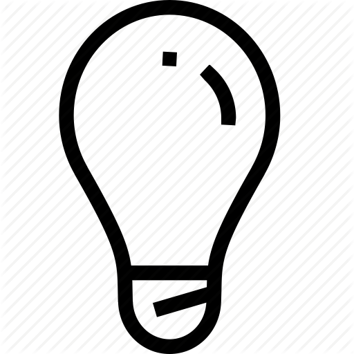 Help, Idea, Light Bulb, Opinion, Theory, Thought Icon