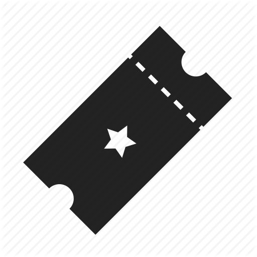 Star, Ticket Icon