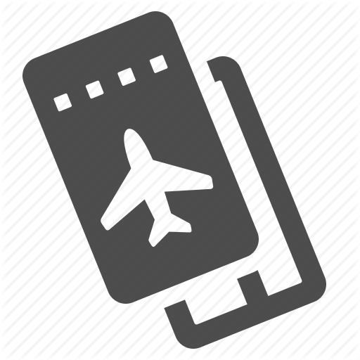 Download Plane Tickets Icon Clipart Airplane Airline Ticket Flight