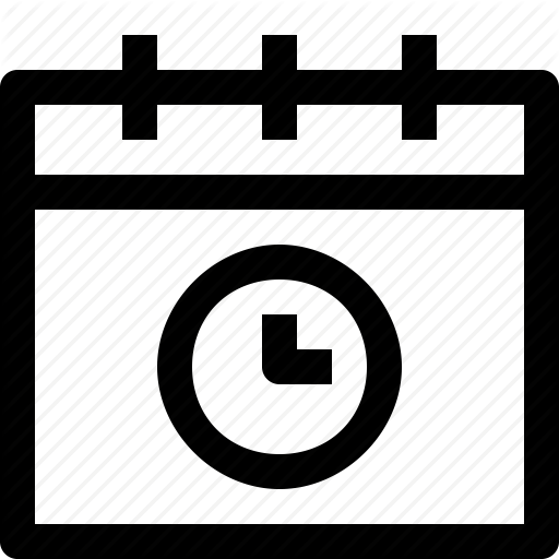 Calendar, Calendar Icon, Clock, Clock Icon, Time Icon