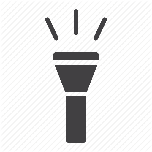 Flashlight, Led, Light, Mobile, Night, Torch, Web Icon