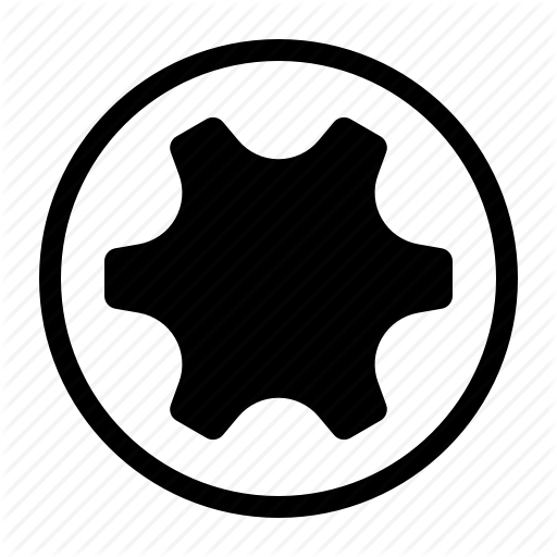 Construction, Line, Screw, Screwdriver, Tool, Wrench Icon