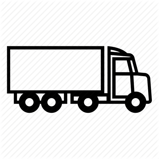 Car, Trailer, Truck Icon