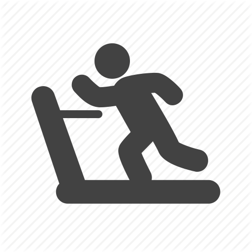 Activity, Exercise, Gym, Healthy, Running, Sports, Treadmill Icon