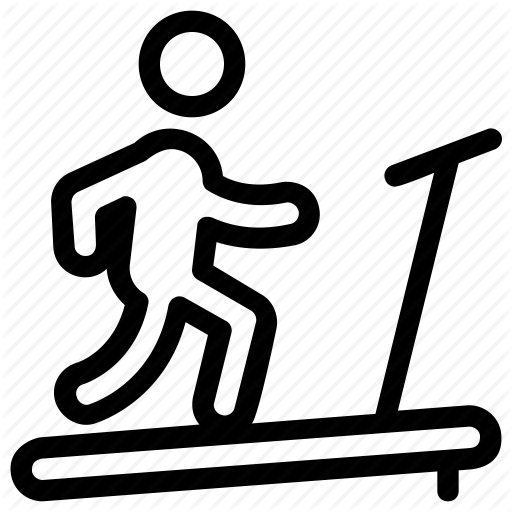 Exercise, Fitness, Gym, Treadmill, Workout Icon