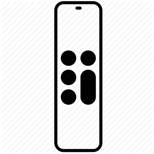 Apple, Atv, Remote, Television, Tv Icon