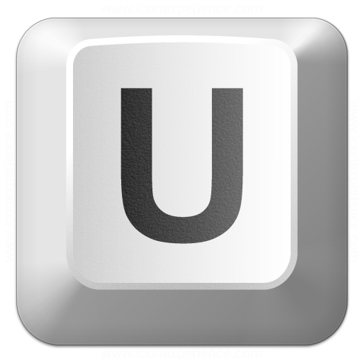 Iconexperience V Collection Keyboard Key U Icon
