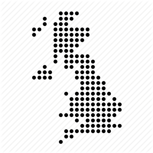 Britain, British, Location, Map, Uk, United Kingdom Icon