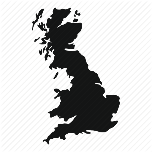 Britain, England, Great, Map, Sign, Uk, United Icon