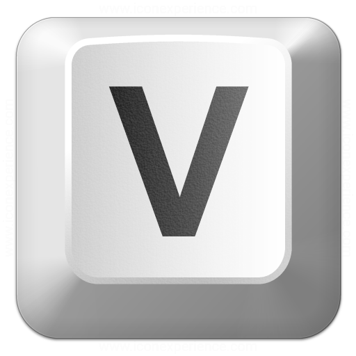 Iconexperience V Collection Keyboard Key V Icon
