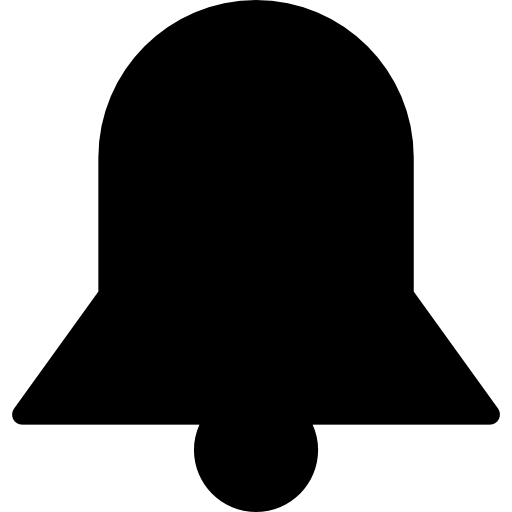 Bell Variant Silhouette Icons Free Download