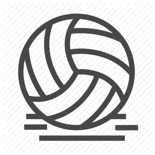 Ball, Sport, Volleyball Icon