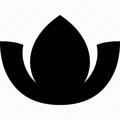 Center, Lotus, Spa, Wellness Icon