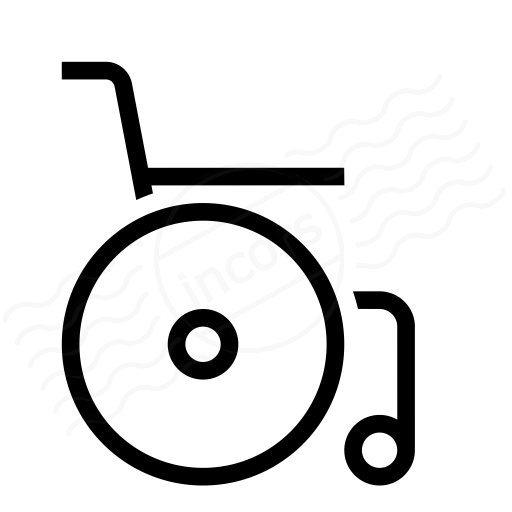 Iconexperience I Collection Wheelchair Icon