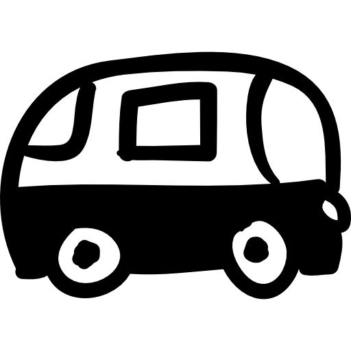 Wheels House For Vacation Icons Free Download