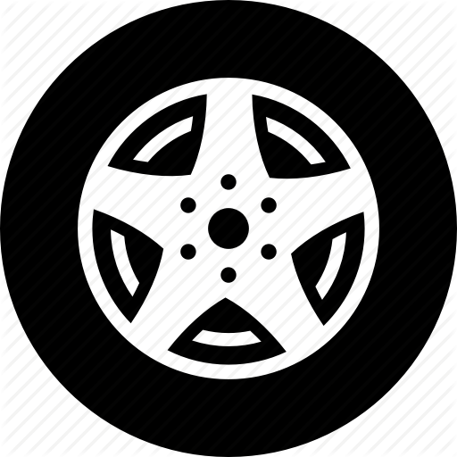 Auto, Automobile, Hubcap, Racing, Tire, Wheel, Wheels Icon