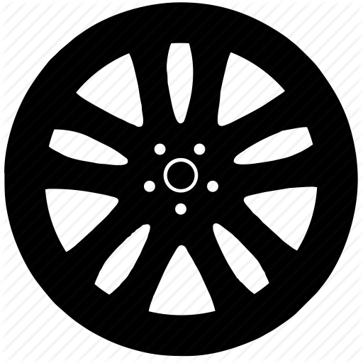 Auto, Car, Race, Wheel Icon