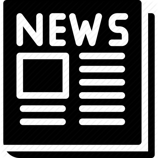 Newspaper Icon Png White Template And Paper World