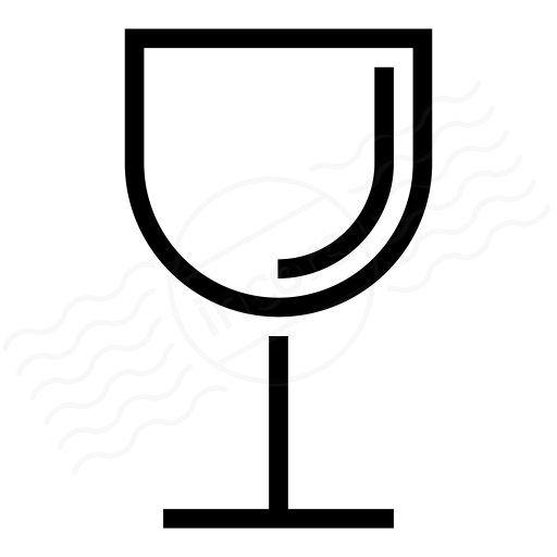 Iconexperience I Collection Wine Glass Icon