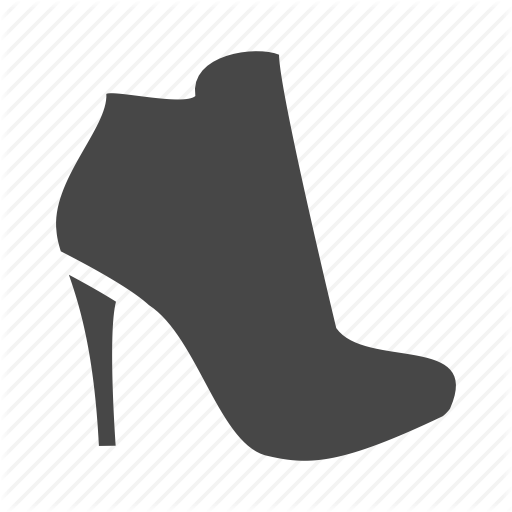 Heel, High, Shoes, Shop, Shopping, Women Icon