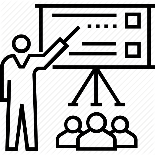 Meeting, Presentation, Seminar, Training, Workshop Icon