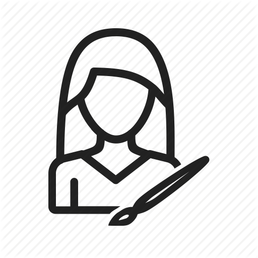 Abstract, Art, Artist, Gallery, Tools, Women, Workshop Icon