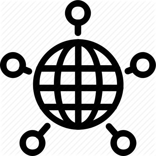 Connected, Everyone, International, Public, World, Worldwide Icon