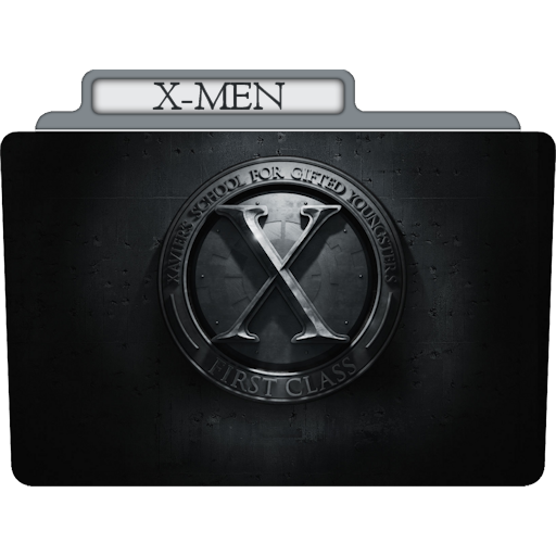 X Men Icon Tv Movie Folder Iconset Aaron Sinuhe